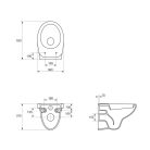 Cersanit Delfi K11-0021 wc csésze