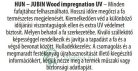 JUBIN Wood primer fehér 0,75 l