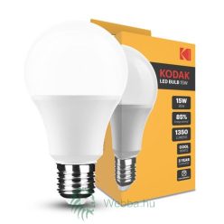 KODAK LED izzó 15W A65 4000K