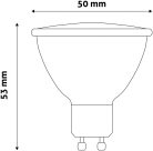 LED Spot Wide Angle GU10 4W WW 3000K Entac