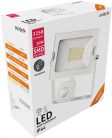 LED Reflektor Slim SMD 30W NW 4000K Mozgásérzékelős PIR Fehér Avide