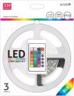 LED Szalag Bliszter 12V 7.2W SMD5050 30LED RGB IP20 3m