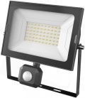 LED Reflektor Slim SMD 50W NW 4000K Mozgásérzékelős